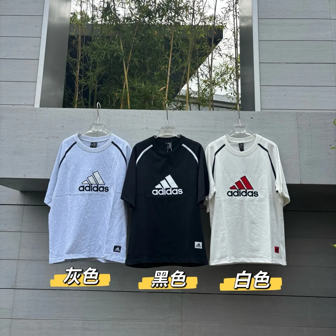 🈴3 color collection📝𝟬𝟱𝟰𝟰𝟴#Exclusive real shot/difference between various stolen pictures and online version on the market [𝗮𝗱𝗶𝗱𝗮𝘀 𝗕𝗔𝗗𝗚𝗘 𝗢𝗙 𝗦𝗣𝗢𝗥𝗧 Brand 𝗹𝗼𝗴𝗼 Letter Round Neck Breathable Striped Raglan Short Sleeve 𝗧 Shirt ❤️Same Style for Men and Women】Precision embroidery of Adidas logo on the chest, ironing on the inside, no tying, restoring the original version❤️ ✅Full set of 1:1 customized accessories ➕Customized three-label ➕𝗬𝘂𝗮𝗻 version hangtag ➕𝗹𝗼𝗴𝗼 packaging bag🔥 ➕Scan the QR code of the hangtag to enter the official website. ✅Top version, ins Xiaohongshu has many bloggers wearing it. Adidas’ absolute Hot Sale star Same Style details are online, feel free to compare! Classic embroidery on the chest, fixed color and classic three-bar stripes, Classic will never go out of style! Versatile is not picky, the original model is perfect for the upper body, so buy it with your eyes closed! "Self-view of quality control with real photos of store owner's details" What you see is what you get # Full text real photos 📷 Never save a penny of cost! ! ! ⭕The high version of the best products🐮is different from the junk products in the market🗯️The same picture but different prices means different versions. ❌Don’t be fooled by the same copywriters and pirated pictures from outside that mix and distribute high-luxury pictures at low prices. After comparing the quality, you will know where the gap is. Don’t lie. I don’t guarantee that my products are the cheapest, but I definitely guarantee that they are worth every penny of your hard-earned money! ‼ ️We don’t slash prices or lower prices, we supply products with heart and only make high-end versions!!! Breasts Jimei must see the details of my home clearly, the pictures of my home are all taken by the owner himself❤️ Color: Gray Black White Sizes: S-XL